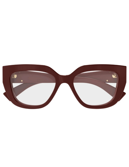 OCCHIALE DA VISTA DONNA ACETATO BURGUNDY GUCCI