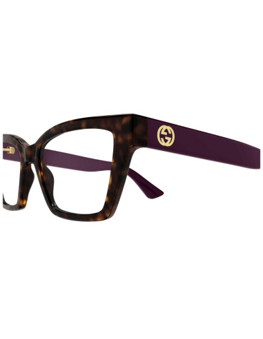 OCCHIALE DA VISTA DONNA ACETATO BICOLORE AVANA/...