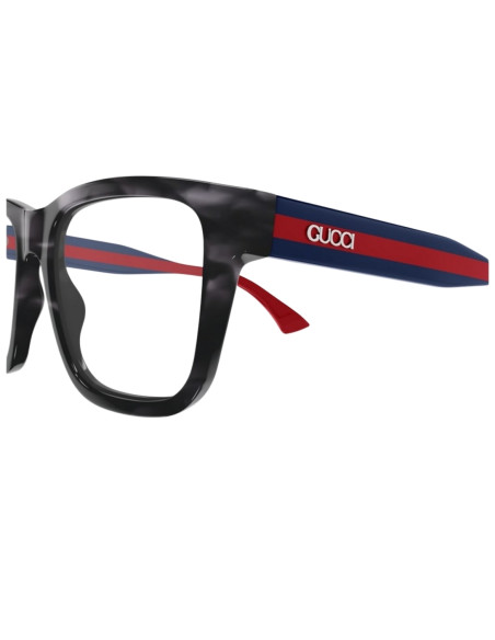 OCCHIALE DA VISTA UOMO ACETATO GRIGIO GUCCI