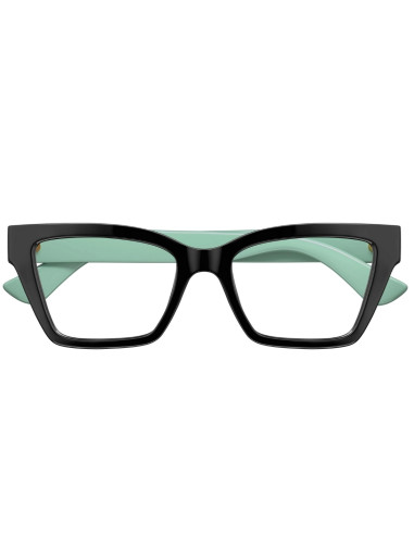 OCCHIALE DA VISTA DONNA ACETATO NERO/ VERDE GUCCI