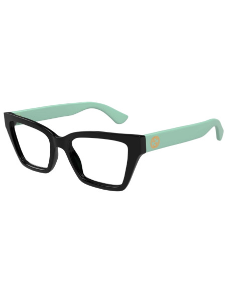 OCCHIALE DA VISTA DONNA ACETATO NERO/ VERDE GUCCI