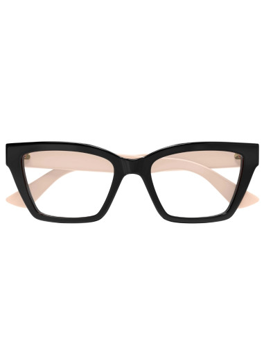 OCCHIALE DA VISTA DONNA ACETATO NERO/ ROSA GUCCI