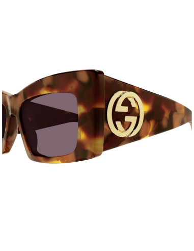 OCCHIALE DA SOLE DONNA ACETATO AVANA GUCCI