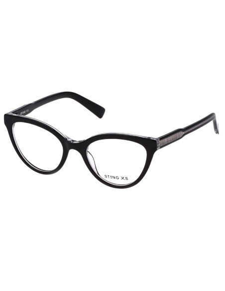OCCHIALE DA VISTA BAMBINA ACETATO TOP NERO+CRISTALLO LUCIDO STING