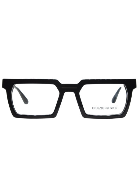 OCCHIALE DA VISTA UNISEX ACETATO NERO LUCIDO KREUZBERGKINDER