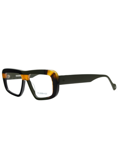 OCCHIALE DA VISTA UNISEX ACETATO OLIVE /BLACK...