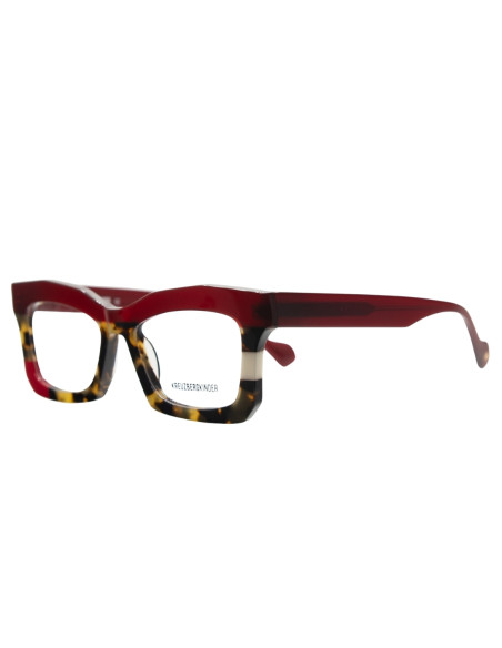 OCCHIALE DA VISTA DONNA ACETATO  ROSSO /AVANA /AVORIO KREUZBERGKINDER