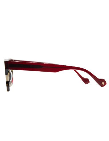 OCCHIALE DA VISTA DONNA ACETATO  ROSSO /AVANA...
