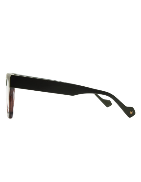 OCCHIALE DA VISTA UNISEX ACETATO MATTE OLIVE/ CRYSTAL BROWN KREUZBERGKINDER