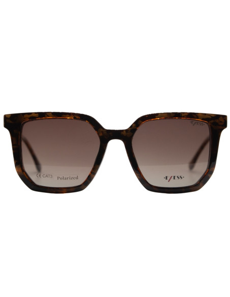 OCCHIALE DA VISTA DONNA ACETATO AVANA 2 CLIP-ON EXESS
