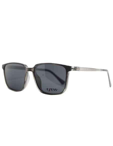 OCCHIALE DA VISTA UOMO ACETATO GRIGIO CLIP-ON EXESS