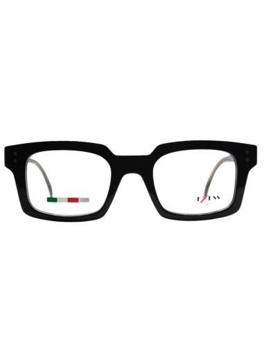 OCCHIALE DA VISTA UNISEX ACETATO NERO LUCIDO EXESS