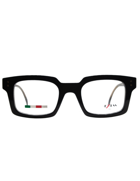 OCCHIALE DA VISTA UNISEX ACETATO NERO LUCIDO EXESS