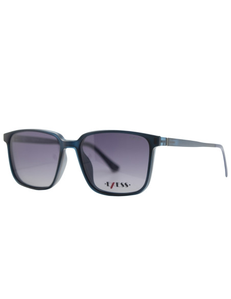 OCCHIALE DA VISTA UOMO ACETATO BLU CLIP-ON EXESS