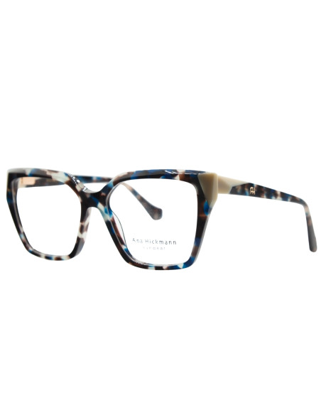 OCCHIALE DA VISTA DONNA ACETATO TEA BLUE HAVANA /WHITE ANA HICKMANN