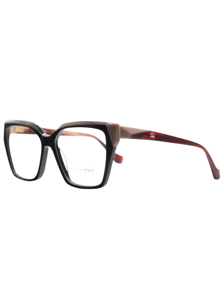 OCCHIALE DA VISTA DONNA ACETATO BLACK/ TEA RED TRANSPARENT STRIPE /LIGHT PINK ANA HICKMANN