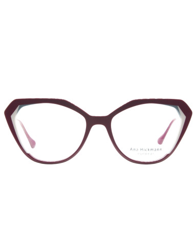 OCCHIALE DA VISTA DONNA ACETATO PURPLE RED ANA...