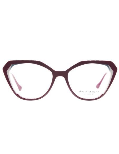 OCCHIALE DA VISTA DONNA ACETATO PURPLE RED ANA HICKMANN