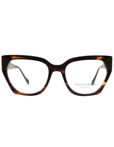 OCCHIALE DA VISTA DONNA ACETATO TEA STRIPE /DARK GREEN ANA HICKMANN