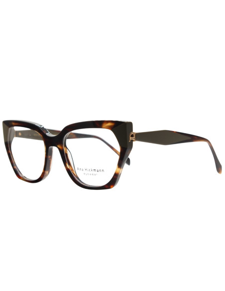OCCHIALE DA VISTA DONNA ACETATO TEA STRIPE /DARK GREEN ANA HICKMANN