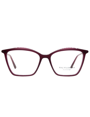 OCCHIALE DA VISTA DONNA ACETATO DARK PURPLE RED...