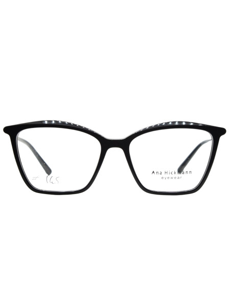 OCCHIALE DA VISTA DONNA ACETATO NERO ANA HICKMANN