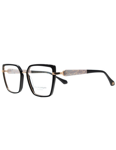 OCCHIALE DA VISTA DONNA ACETATO NERO ASTE...