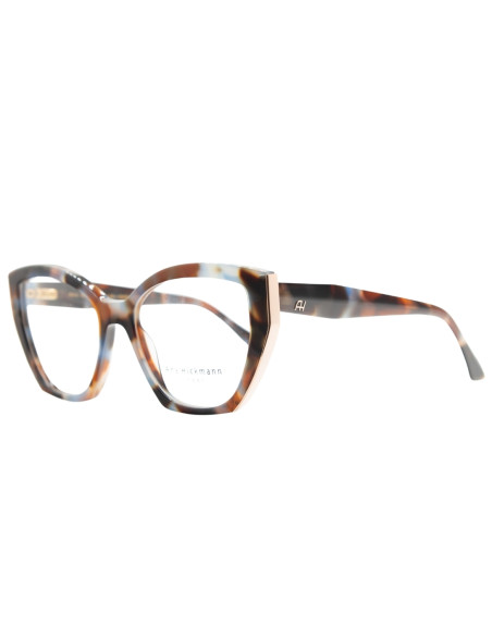 OCCHIALE DA VISTA DONNA ACETATO TEA BLUE HAVANA /PORRIDGE DARK BLUE  ANA HICKMANN