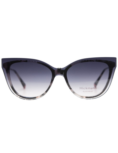 OCCHIALE DA VISTA DONNA CLIP-ON TRASPARENT BLACK WHITE PINK HAVANA HICKMANN