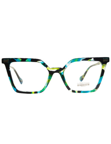 OCCHIALE DA VISTA DONNA ACETATO VERDE CLIP-ON...